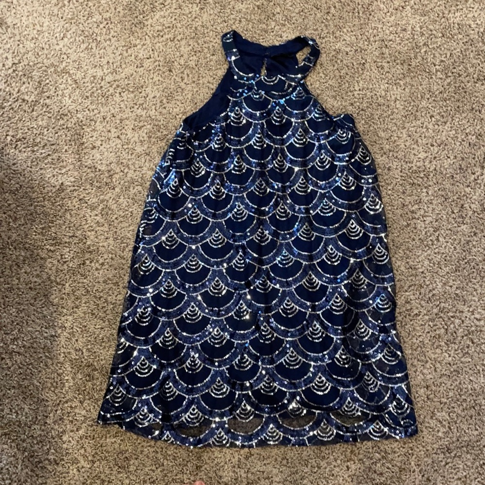 City Triangles Navy blue dress